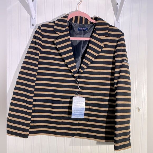 NWT Belem -‎ Saint James Stripe Blazer Sz 38, 40 - Picture 2 of 12